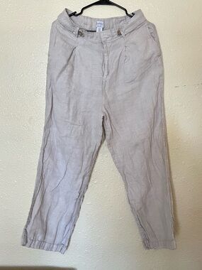 Nicole Miller linen pants
